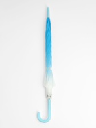 Зонт - трость детский «Градиент», полуавтоматический, 8 спиц, R=46/52 см, d=92 см, голубой - Фото 4