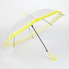 Зонт детский полуавтоматический "Лимон", r=45см, цвет жёлтый - Фото 2