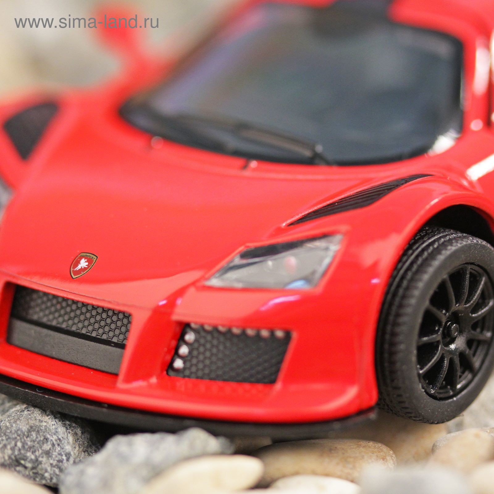 Машина металлическая Gumpert Apollo Sport 2010, инерция, масштаб 1:36, МИКС