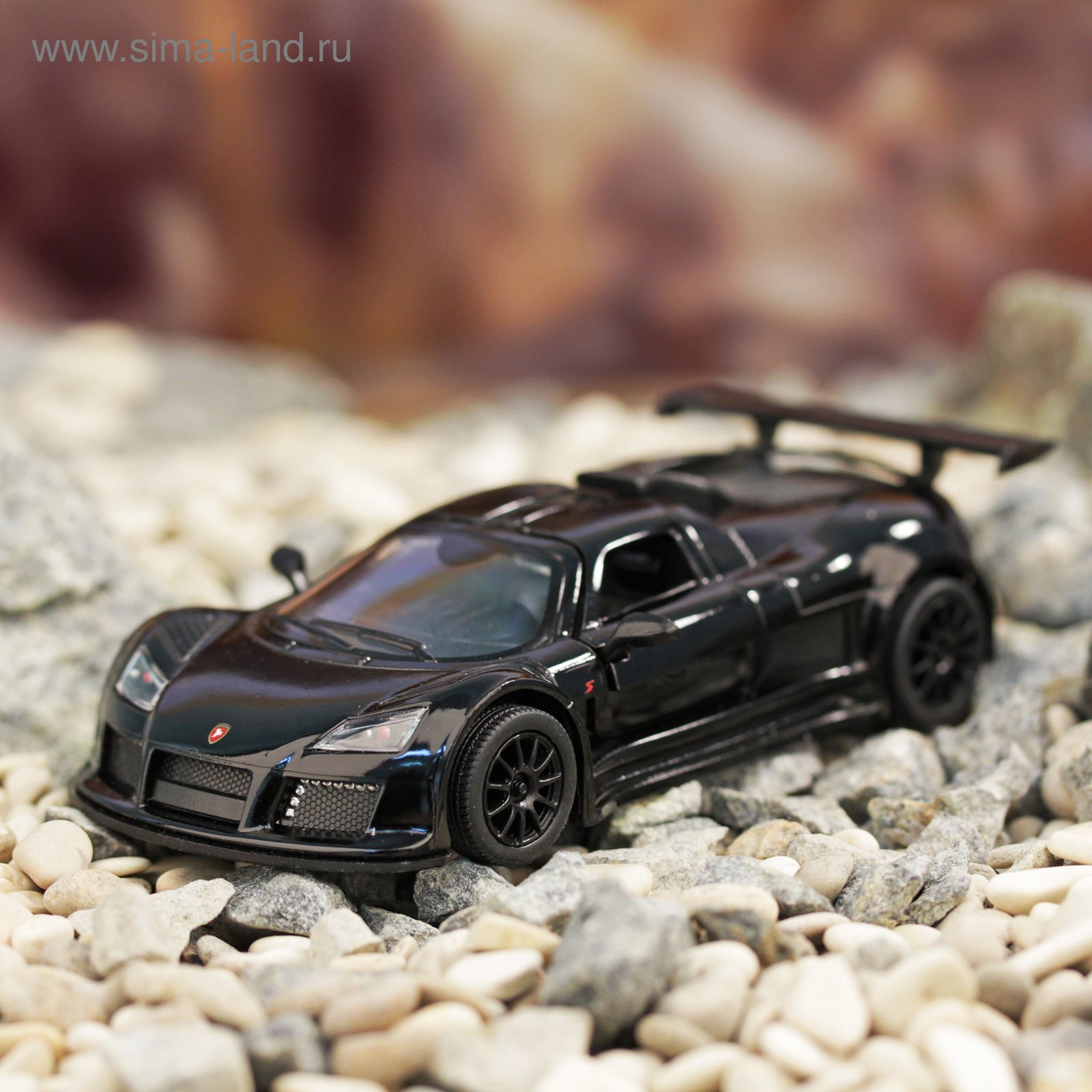 Машина металлическая Gumpert Apollo Sport 2010, инерция, масштаб 1:36, МИКС