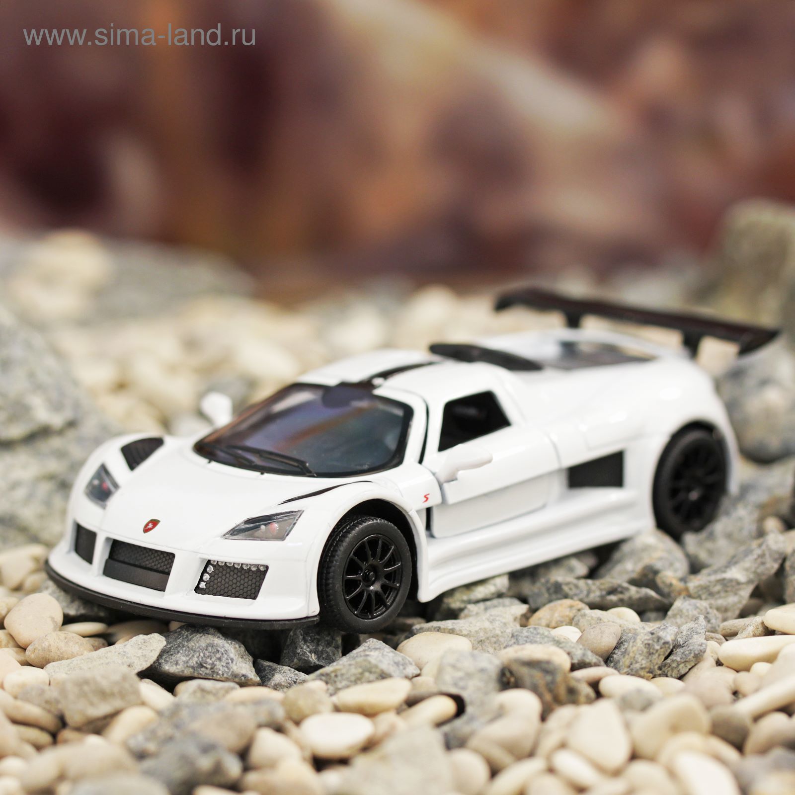 Машина металлическая Gumpert Apollo Sport 2010, инерция, масштаб 1:36, МИКС