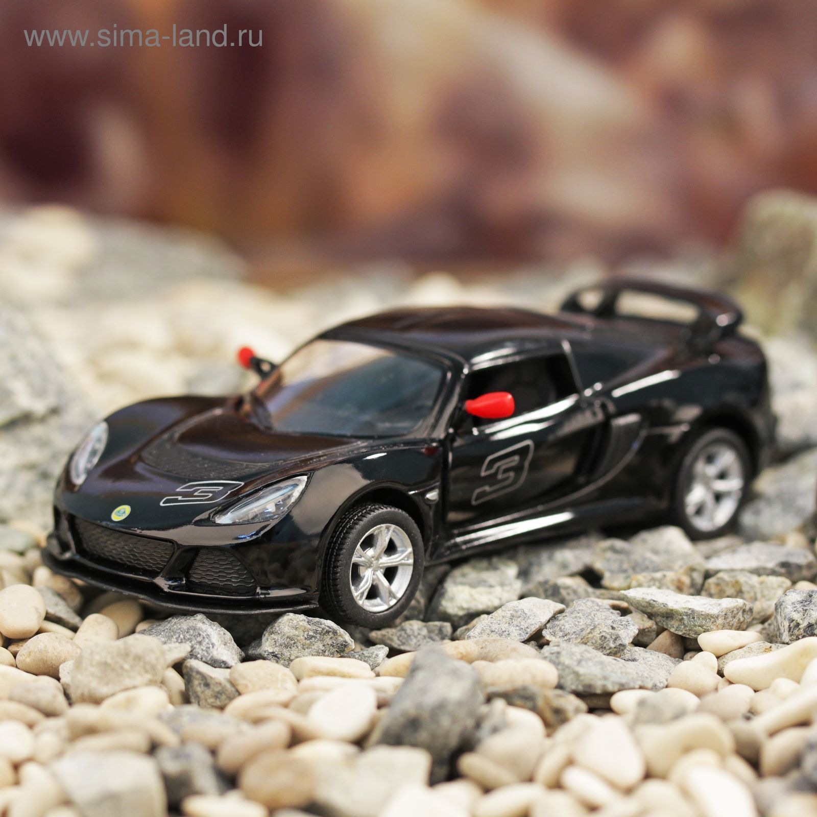 Машина металлическая Lotus Exige S, инерция, масштаб 1:32, МИКС