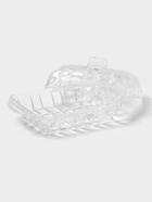 Маслёнка Доляна «Венеция», 17.5×10.5×6.5 см, стекло, прозрачная - Фото 4