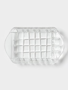 Маслёнка Доляна «Венеция», 17.5×10.5×6.5 см, стекло, прозрачная - Фото 5