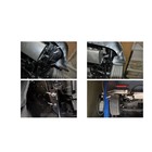 Защита заднего бампера d57 уголки Rival для Nissan Qashqai II 2014-2019 2019-н.в., нерж. сталь, 2 части, R.4118.004 - Фото 3
