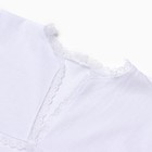 Рубашка крестильная, цвет белый, рост 68 - фото 9945100
