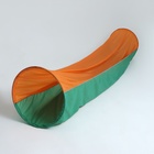 Тоннель для эстафет, длина 3.5 м, d=75 см, 2 кольца, цвет МИКС - Фото 4