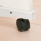 Детская кровать «Наш малыш» на колёсах или качалке, белая - Фото 5