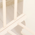 Детская кровать «Мишка на луне» на колёсах или качалке, бежевая - Фото 4