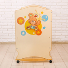 Детская кровать «Мишутка» на колёсах или качалке, бежевая - Фото 7