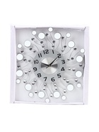 Часы настенные, серия: Ажур, "Стеклянные капли", плавный ход, d-49 см, циферблат 22 см - фото 60770813