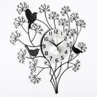 Часы настенные, серия: Ажур, "Весенний букет", плавный ход, d-22 см, 60 x 60 см - Фото 2