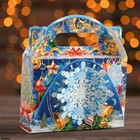 Подарочная коробка "Встреча", с игрушкой на елку, 18 х 5.6 х 12.9 см - Фото 1