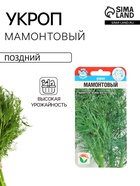 Семена Укроп "Мамонтовый", 1 г - Фото 1