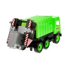 Автомобиль-мусоровоз Middle Truck, зелёный - Фото 2
