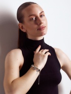 Браслет с шармами «Ассорти. Символы удачи», L=18 см, белый в серебре - Фото 2