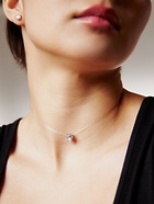 Кулон на леске «Счастье ждёт тебя», белый в серебре, 40 см - Фото 6