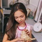 Бусы "Выбражулька" жемчужинки, 40 см, цвет малиновый - Фото 3