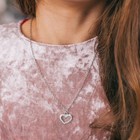 Кулон «Выбражулька» сердце, цвет МИКС, 40 см - Фото 4