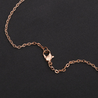Гарнитур 4 предмета: серьги, кулон, браслет, кольцо МИКС 16-18 "Цветок", цвет белый в золоте, 40см - Фото 2