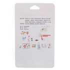 Клейкая лента декоративная бумажная "Рисунки на белом" (набор 6 шт) 1,5 см 5 метров МИКС - Фото 3