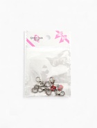 Шарм для браслета на карабине «Божья коровка», красно-чёрный в серебре - Фото 5