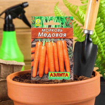 Семена Морковь «Медовая», 2 г, «Аэлита»