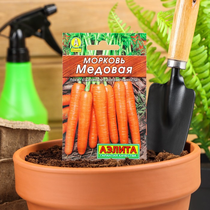 Семена Морковь «Медовая», 2 г, «Аэлита» - Фото 1