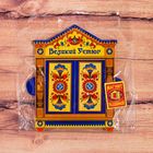 Магнит раздвижной в форме окошка «Великий Устюг» - Фото 3