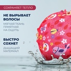 Шапочка для плавания детская ONLYTOP «Птички», тканевая, обхват 46-52 см - Фото 3