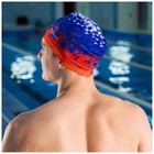 Шапочка для плавания взрослая ONLYTOP Swim, тканевая, обхват 54-60 см - фото 4578907