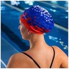 Шапочка для плавания взрослая ONLYTOP Swim, тканевая, обхват 54-60 см - фото 4578908