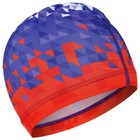 Шапочка для плавания взрослая ONLYTOP Swim, тканевая, обхват 54-60 см - Фото 9