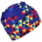 Шапочка для плавания взрослая ONLYTOP, тканевая, обхват 54-60 см - Фото 8