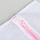 Мешок для стирки белья Доляна, 30×40 см, мелкая сетка, цвет МИКС - Фото 3