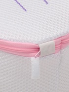 Мешок для стирки бюстгальтеров Доляна, 16×16×16 см, трёхслойный, крупная сетка, белый - Фото 3