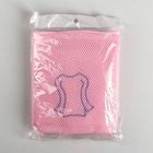 Мешок для стирки Доляна, 34×23×23 см, трехслойный, крупная сетка, цвет МИКС - Фото 4