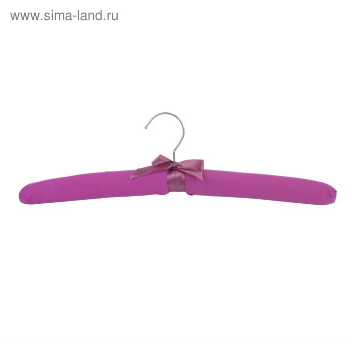 Плечики для одежды мягкие «Атлас», размер 40-42, цвет МИКС - Фото 1