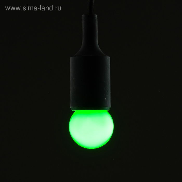 Лампа светодиодная декоративная, G40, 6 led SMD, для белт-лайта, свет зеленый - Фото 1