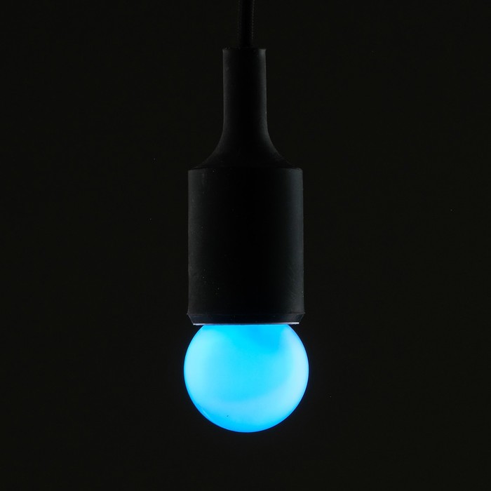 Лампа светодиодная Luazon Lighting "Шар", G45, Е27, 1.5 Вт, для белт-лайта, RGB - фото 1927339146