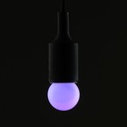 Лампа светодиодная Luazon Lighting "Шар", G45, Е27, 1.5 Вт, для белт-лайта, RGB - Фото 4