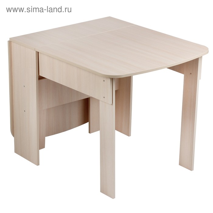 Стол – книжка, 280(1650)×800×755 мм, цвет венге светлый - Фото 1