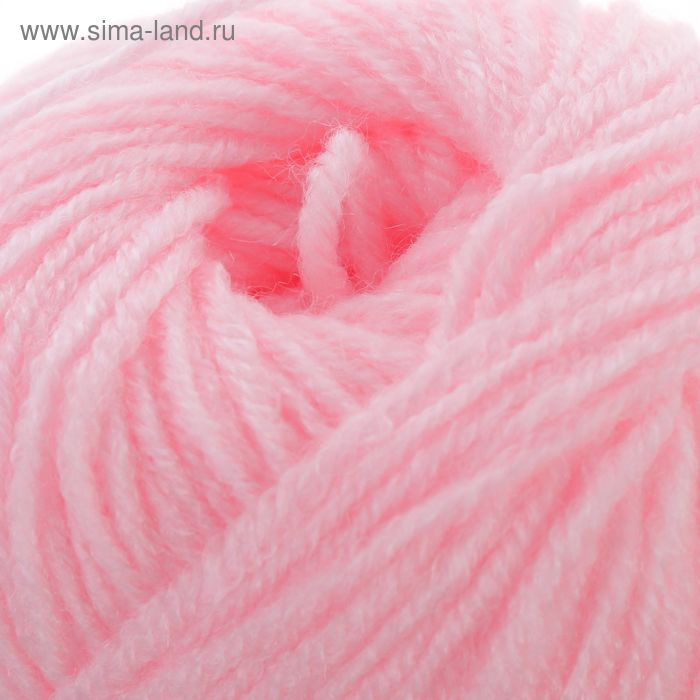 Пряжа "Adelia Ivia" 100% акрил 150м/62гр (112 св.розовый) - Фото 1