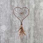 Ловец снов "Сердце с цветком" МИКС 16,5х15,5 см - Фото 6