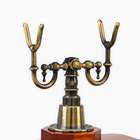 Ретро-телефон «Строгий», шкатулка, 17×17×26 см, дерево - Фото 5