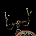 Ретро-телефон с выдвижным ящиком, темное дерево, 16×23×25 см - Фото 10