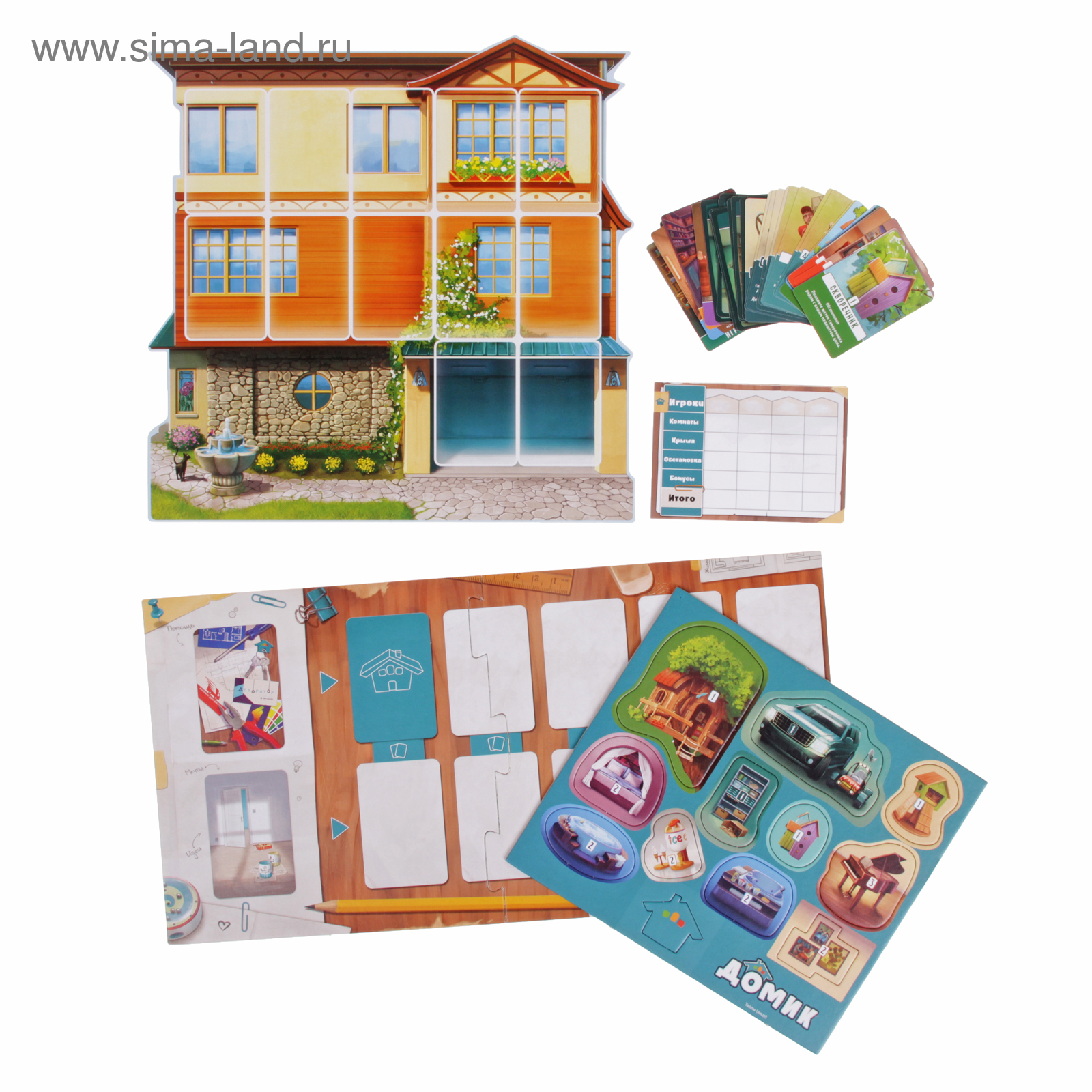 Настольная игра "Домик" (2797470) - Купить по цене от 1 095.00 руб. Интернет маг