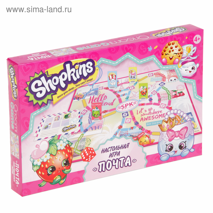 Настольная игра «Shopkins. Почта» - Фото 1