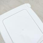 Комод 4-х секционный «Плетёнка», белый - Фото 2