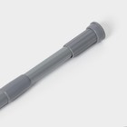 Карниз для ванной Доляна, телескопический, d=3.2 см, 140-260 см, серый - Фото 11